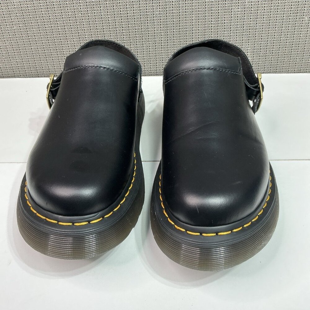 Dr. Martens Laketen Atlas Leather Slingback Platform Mules Black Men's Size 13 - Picture 2 of 8